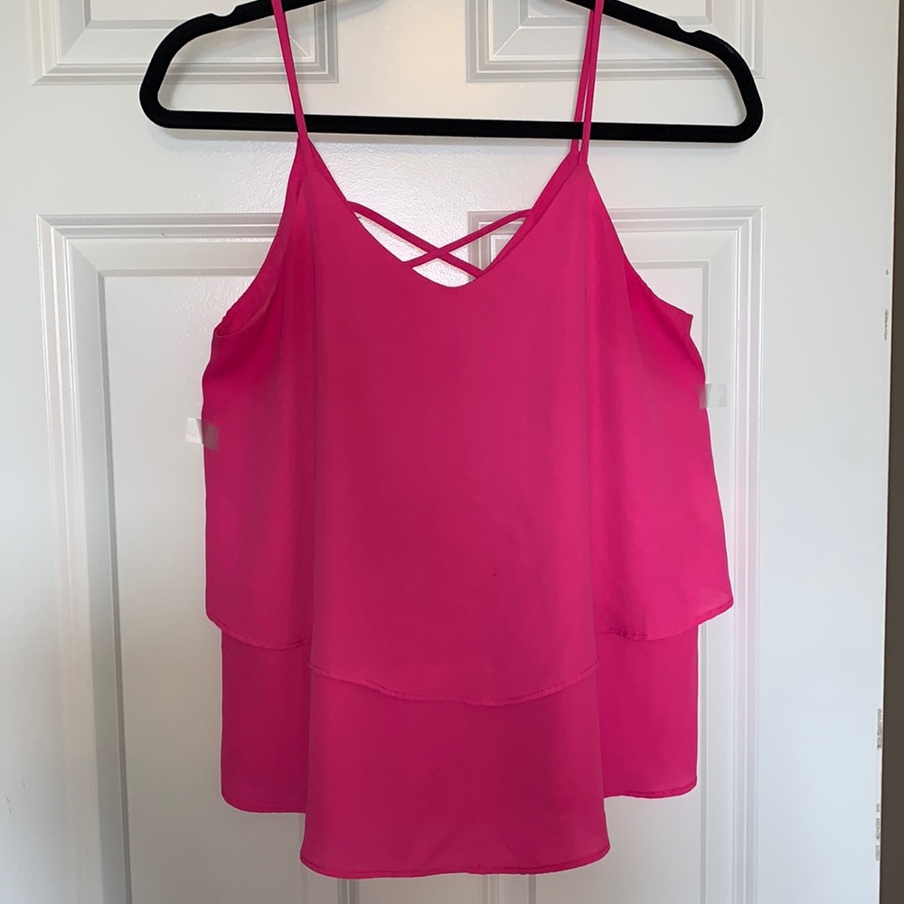 Annabella Hot Pink Tank Top